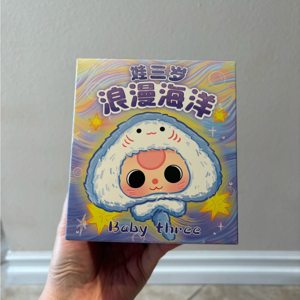 Baby three Romantic ocean plush blind box.
